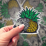 Pineapple Porcupine Sticker | Bumblebird