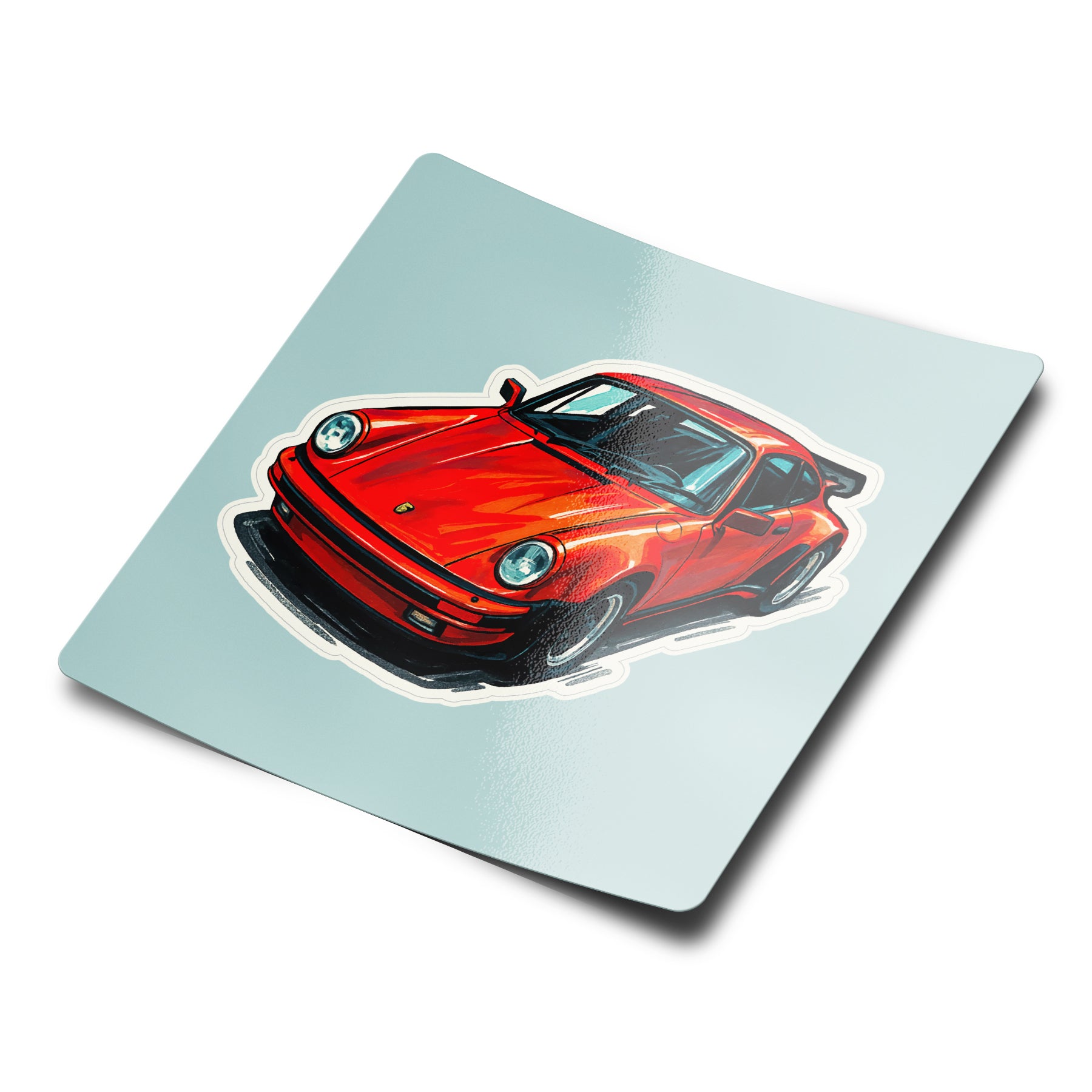 Porsche 911 Turbo Sticker