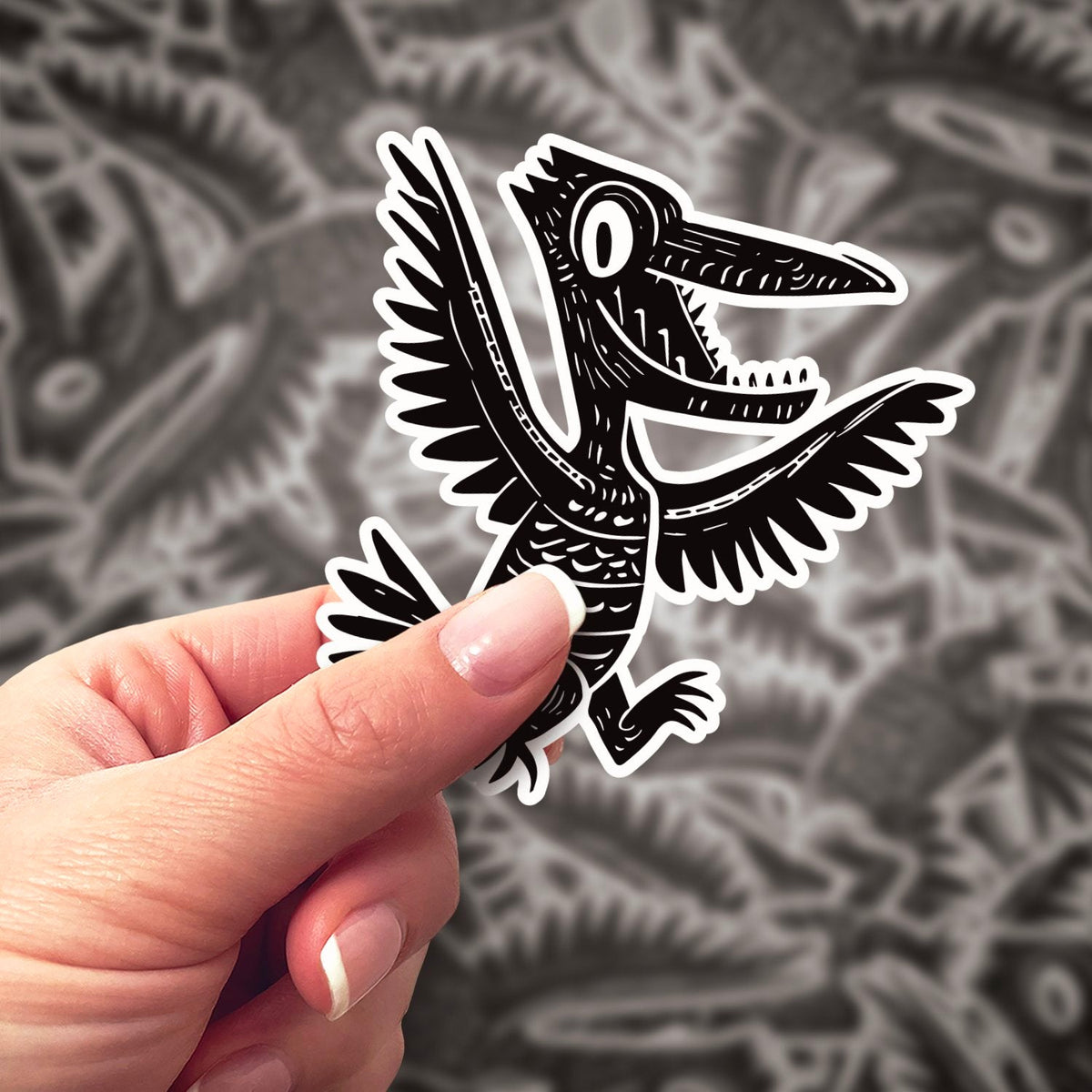 Pterodactyl Sticker – Bumblebird