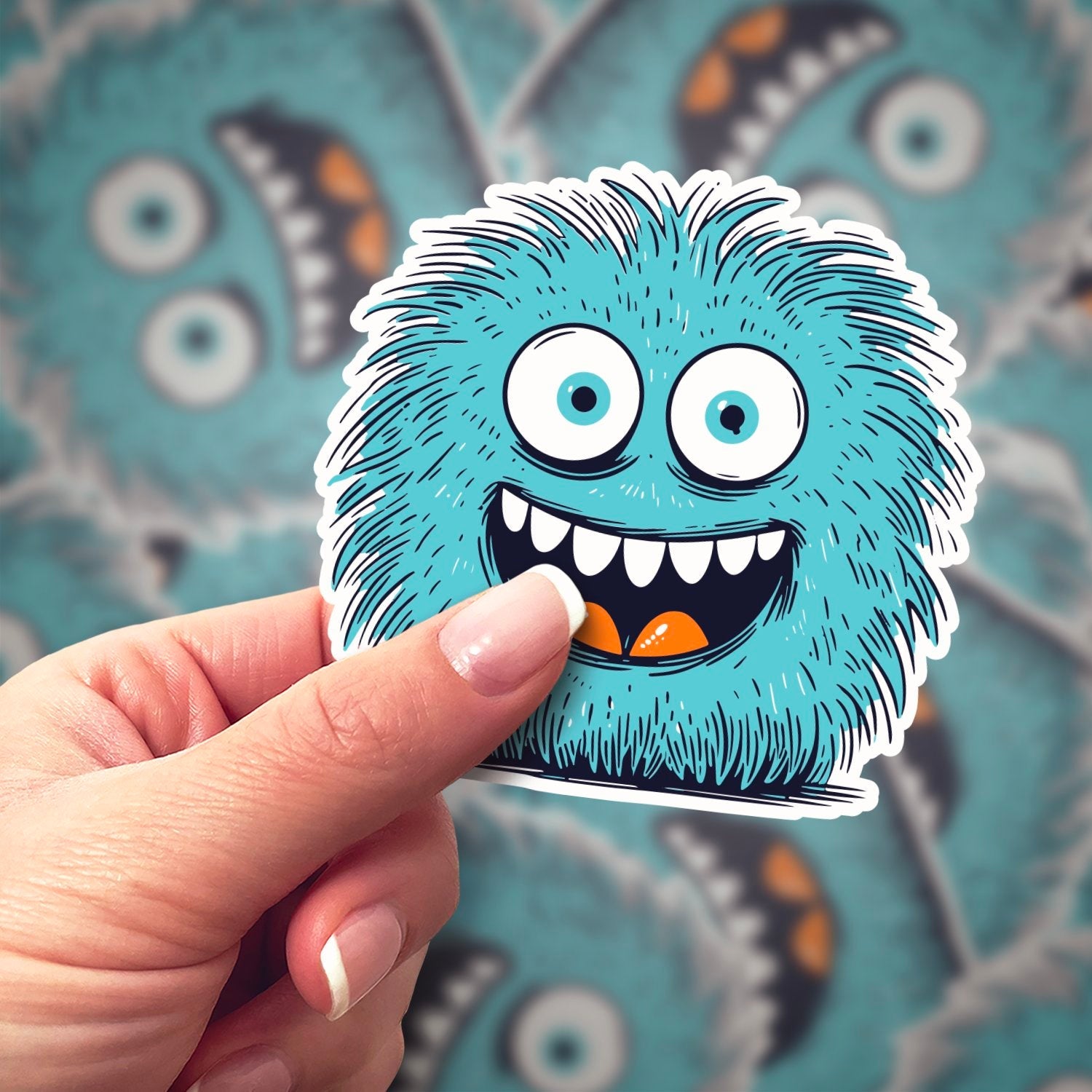 Puffball Sticker | Bumblebird