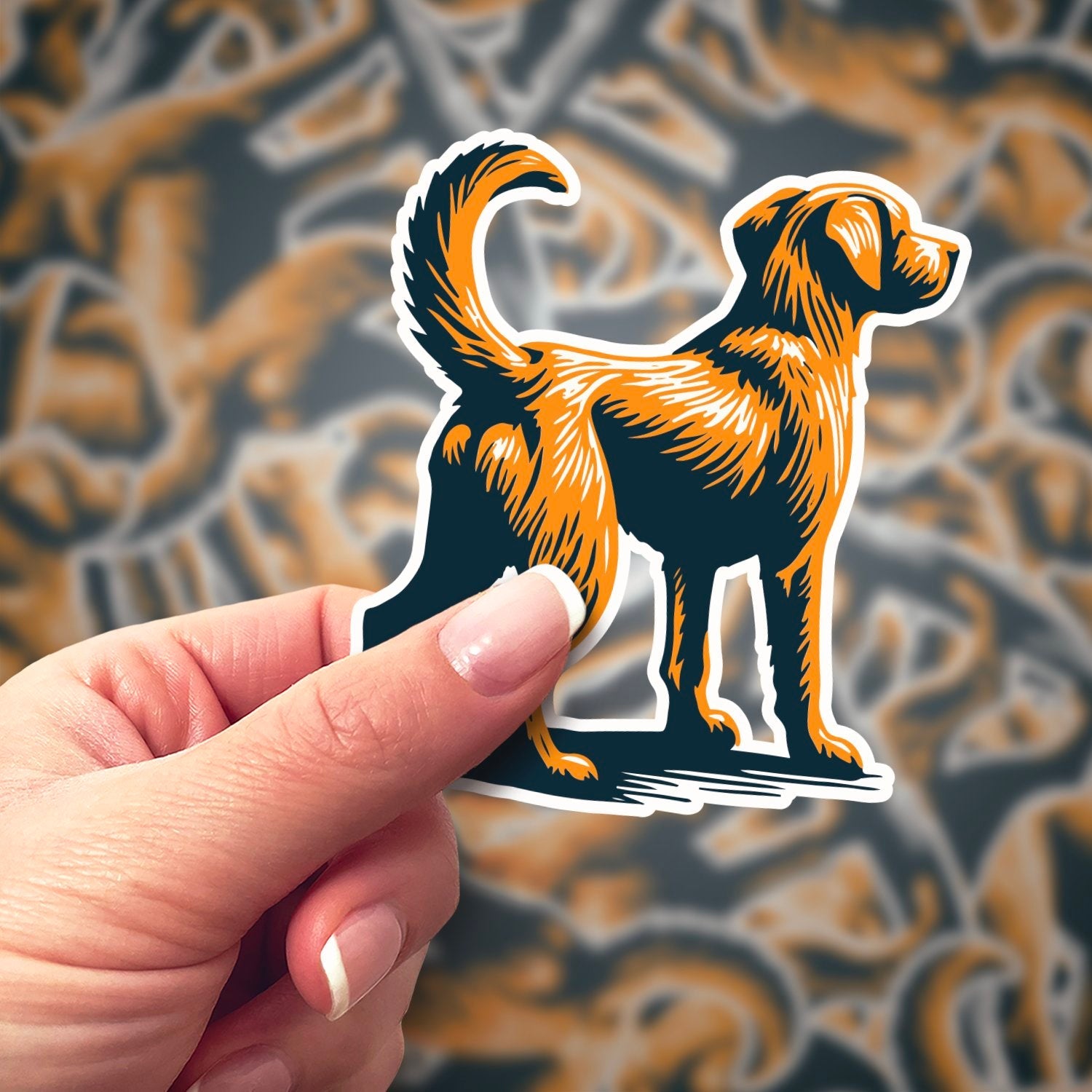 Retriever Sticker | Bumblebird