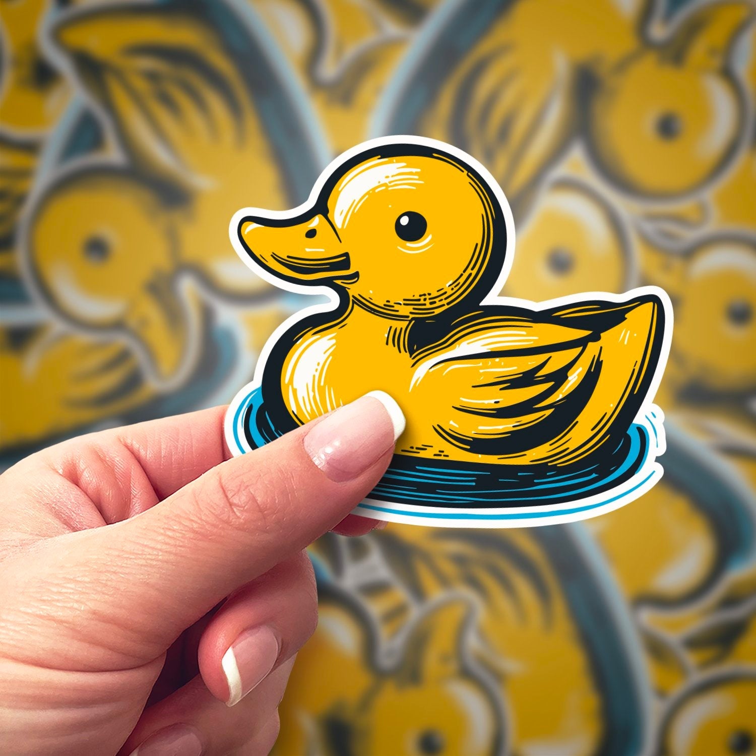 Rubber Duck Sticker | Bumblebird