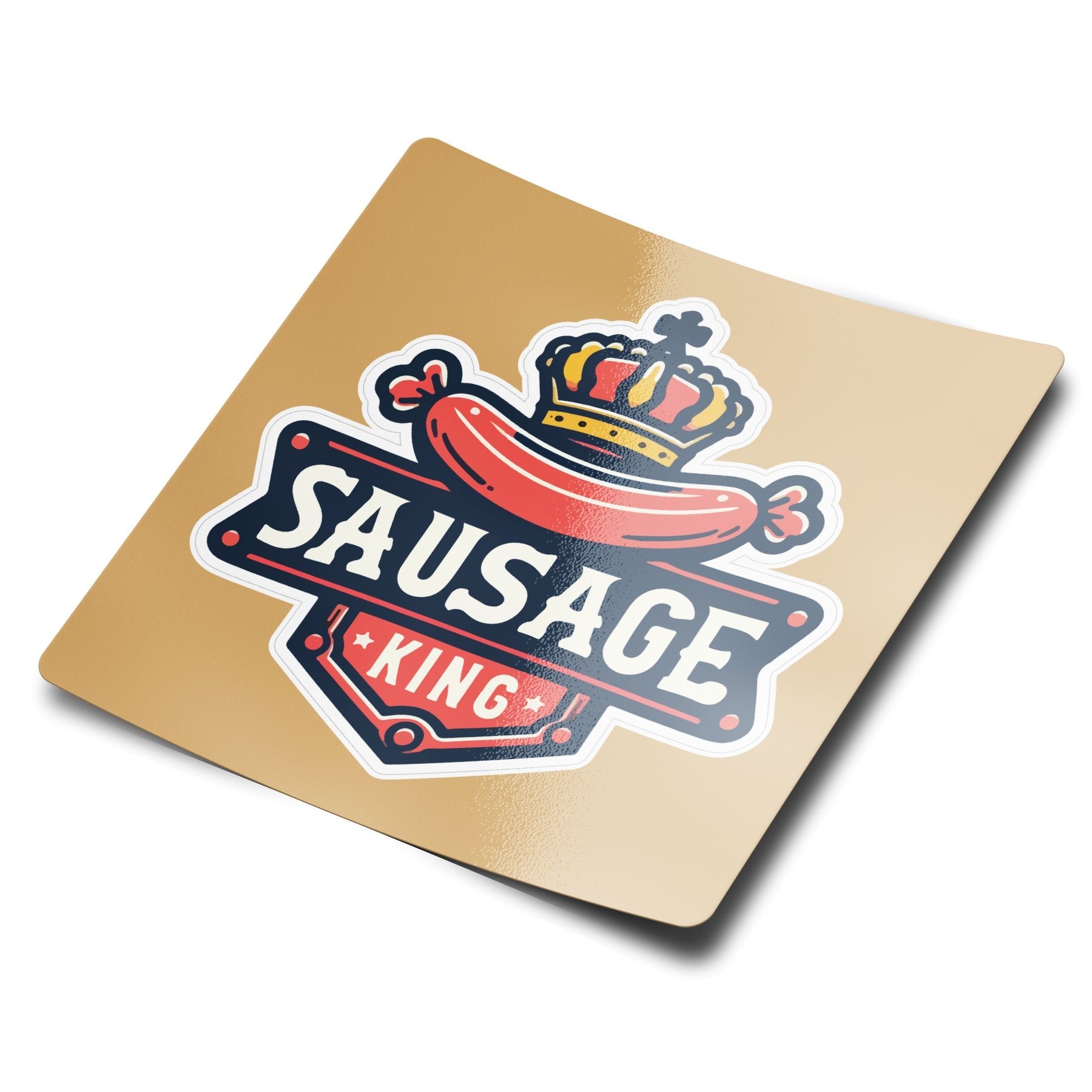 Sausage King Sticker | Bumblebird