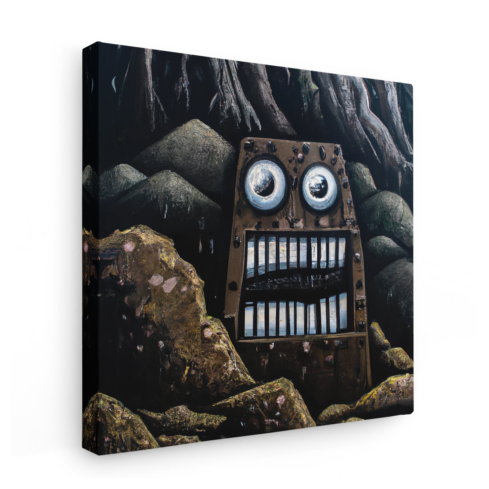 Silas Canvas Print | Bumblebird