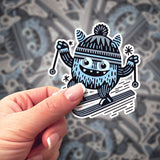 Skier II Sticker | Bumblebird