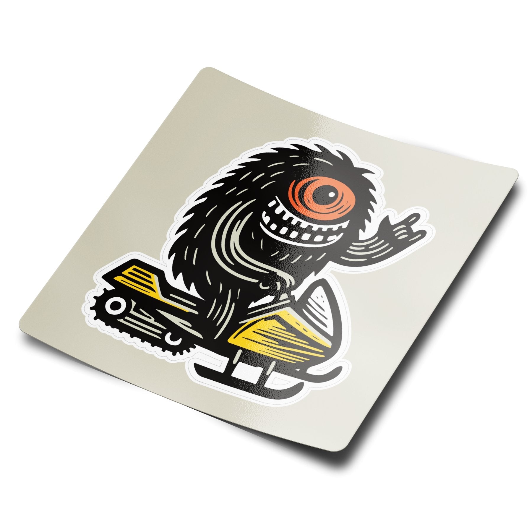 Snowmobiler Sticker | Bumblebird