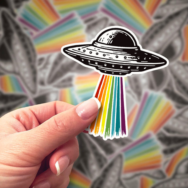 Spaceship Sticker – Bumblebird