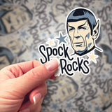 Spock Rocks Sticker | Bumblebird