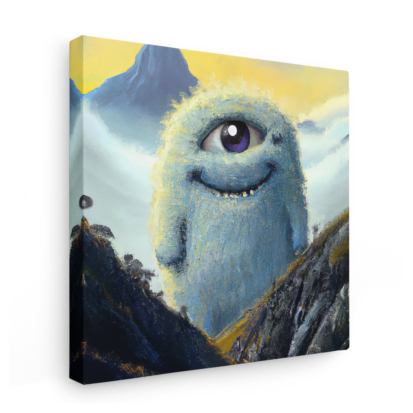 Toby Canvas Print | Bumblebird